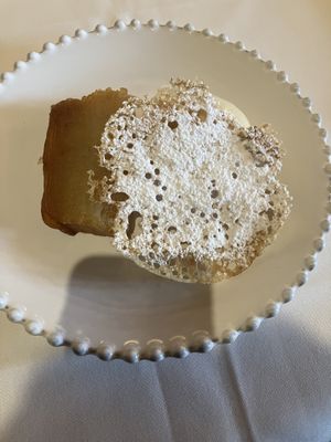 Apple tart  at Patsy's in Melbourne