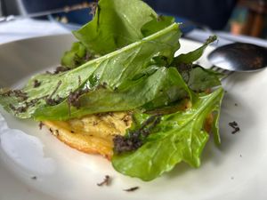 Potato crepe   at Patsy's in Melbourne