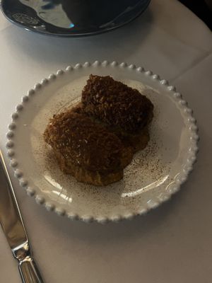 croquettes   at Patsy's in Melbourne