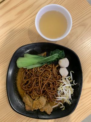 Penang Dry Noodle #Veganuary at Veggie House 一芳 - Tai Seng in Central Singapore