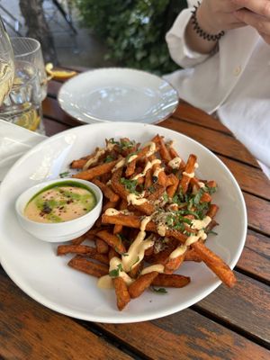 Sweet potato fries  at Stacja Sopot in Sopot