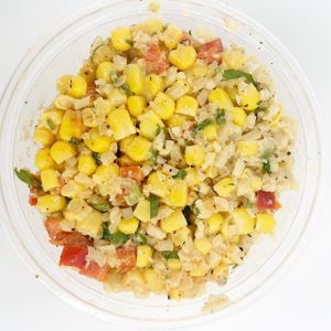 street corn salad at The Wild Radish in Nyack