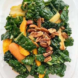 The Kale Root Salad 
 at The Wild Radish in Nyack