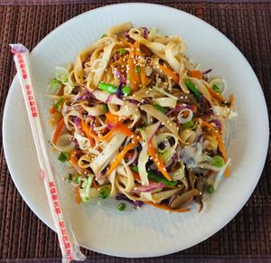 wheat noodles  at The Plants in Zanzibar