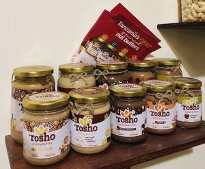 cashew butter for sale!!  at The Plants in Zanzibar