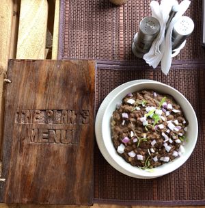 chili sin carne  at The Plants in Zanzibar