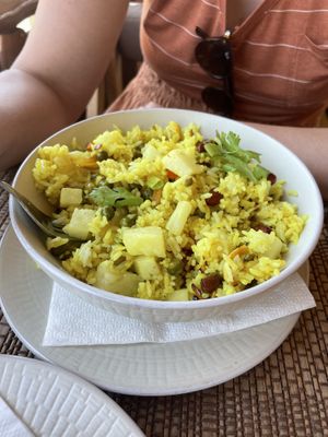 Pineapple fried rice  at The Plants in Zanzibar