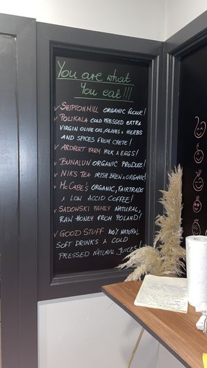 “You are what you eat “ at RusticBoowa  in Tralee