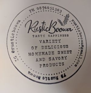 Logo #Veganuary at RusticBoowa  in Tralee