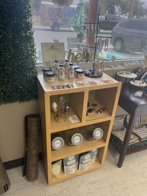 Display  at Kosmic Vegan Marketplace in San Antonio