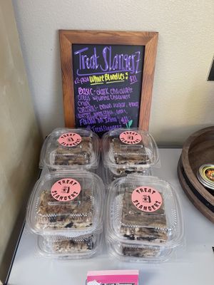 Vegan treats  at Kosmic Vegan Marketplace in San Antonio