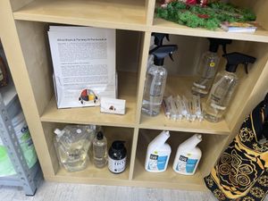 Cleaning supplies  at Kosmic Vegan Marketplace in San Antonio