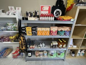 Display  at Kosmic Vegan Marketplace in San Antonio