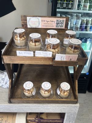 Cupcakes  at Kosmic Vegan Marketplace in San Antonio