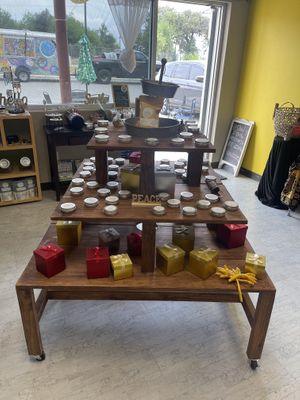 Display  at Kosmic Vegan Marketplace in San Antonio