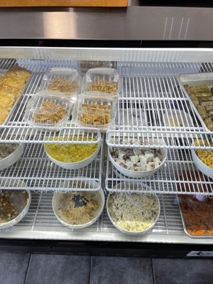 deli goods   at Ben & Esther's Vegan Jewish Deli in San Diego