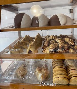 desserts   at Ben & Esther's Vegan Jewish Deli in San Diego