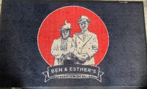   at Ben & Esther's Vegan Jewish Deli in San Diego