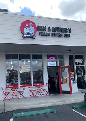 Ben & Ester’s Vegan Jewish Deli  at Ben & Esther's Vegan Jewish Deli in San Diego