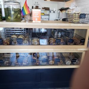  at Ben & Esther's Vegan Jewish Deli in San Diego