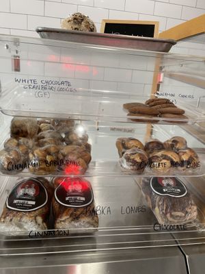 more sweet options   at Ben & Esther's Vegan Jewish Deli in San Diego