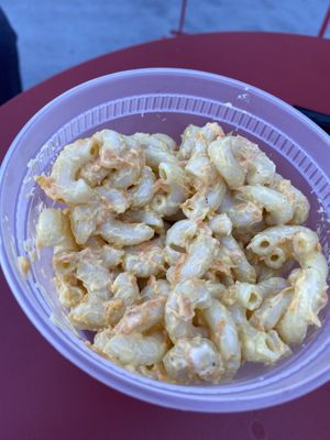 Macaroni salad - so good  at Ben & Esther's Vegan Jewish Deli in San Diego
