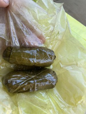 Dolmas  at Ben & Esther's Vegan Jewish Deli in San Diego
