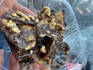 Toffee!   at Ben & Esther's Vegan Jewish Deli in San Diego