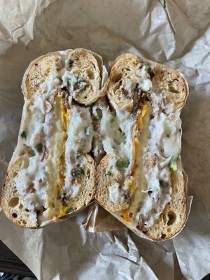 The Lizzo  at Ben & Esther's Vegan Jewish Deli in San Diego