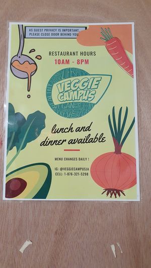 Additional information at Veggie Campus in Kingston