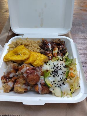 And it tastes better than my photo can show at Veggie Campus in Kingston