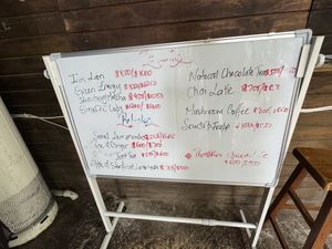 Menu of the day   at Veggie Campus in Kingston