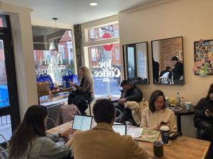 Inside at Joe Coffee Company in New York City