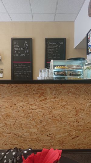 Today's menu at Liana Kohvik in Parnu