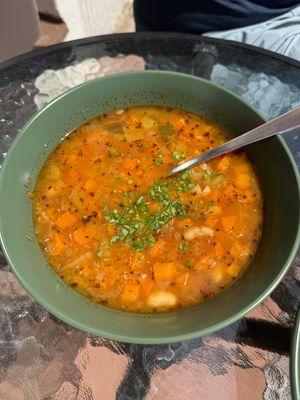 Soup  at Liana Kohvik in Parnu