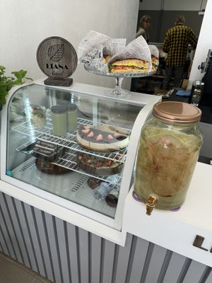 Cakes at Liana Kohvik in Parnu