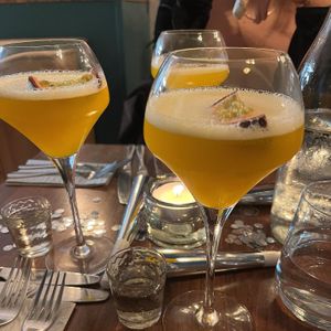 Pornstar Martin cocktails   at Kitchen Danilo in Bridgwater