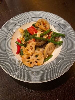 Vegetables  at Plum Valley in London