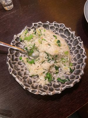 Vegetable rice  at Plum Valley in London