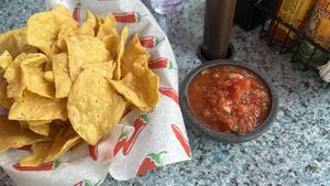 Chips and salsa  at Los Amigos in Vail