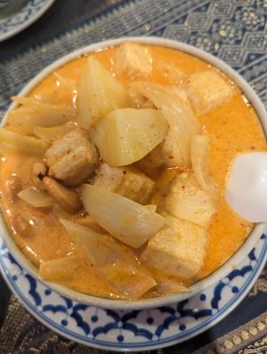 Massaman with tofu at Bahn Thai in Fairbanks