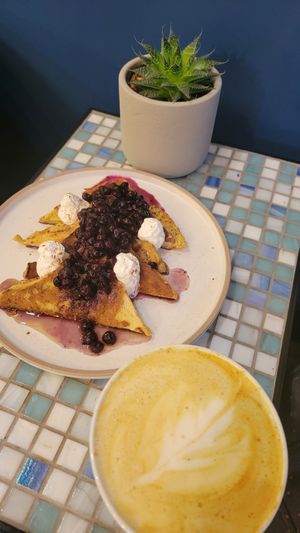 French toast  #Veganuary at Stillfood Bistro in Salmon Arm
