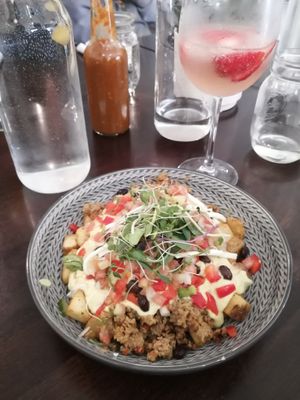 Brunch Bowl (can't remember the specific name of this dish, but it was on special) at Stillfood Bistro in Salmon Arm