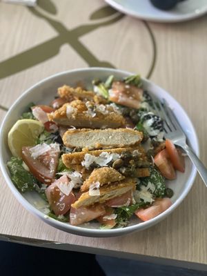 Chicken Caesar salad   at Stillfood Bistro in Salmon Arm