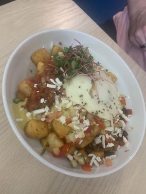 Mexican fiesta bowl  at Stillfood Bistro in Salmon Arm