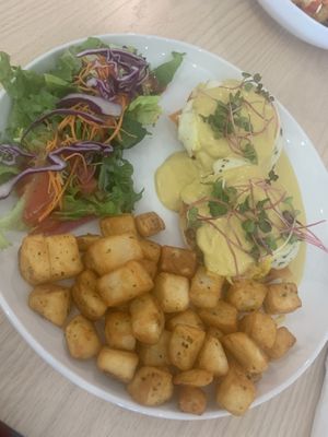 “Eggs” Benny  at Stillfood Bistro in Salmon Arm