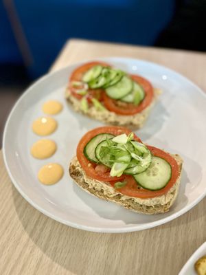 Tuna Toastt  at Stillfood Bistro in Salmon Arm