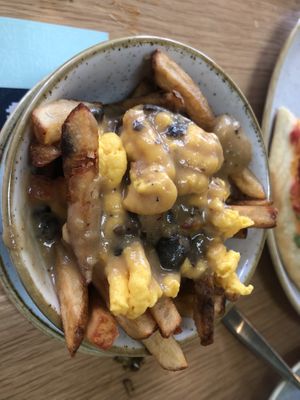 Soggy and cold!  at Fresh Sherway in Toronto