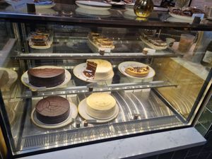 The cakes!😍 at Fresh Sherway in Toronto