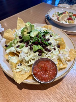 Black Bean Nachos  at Fresh Sherway in Toronto